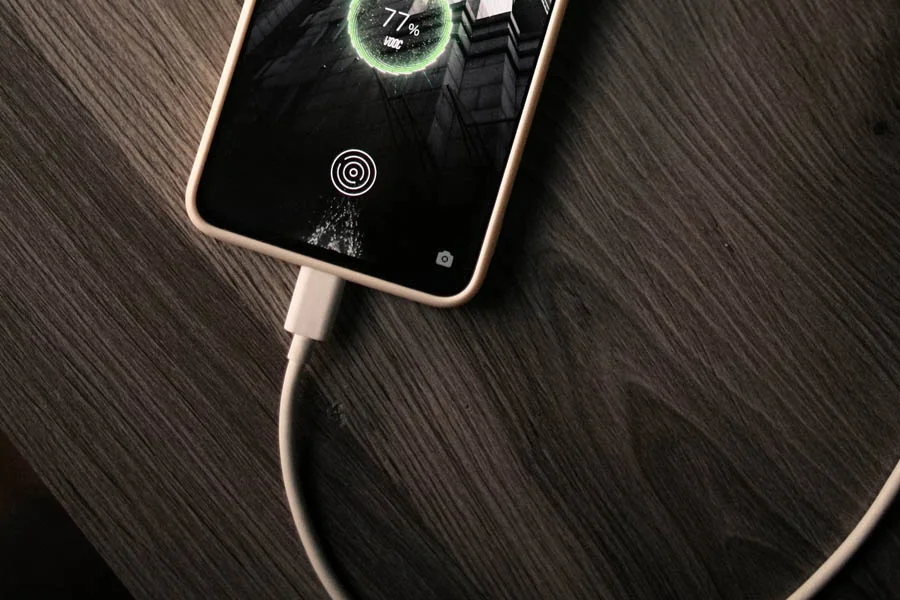Compact Power Bank With Cable
